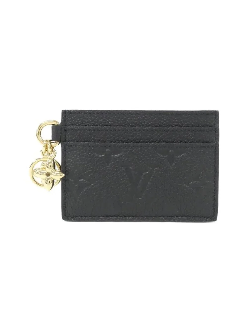 Louis Vuitton Monogram Empreinte Card Holder LV Charm Case